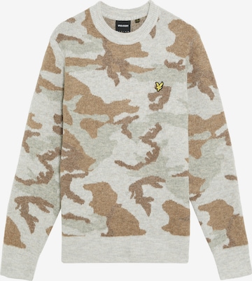 Lyle & Scott Trui in Bruin: voorkant