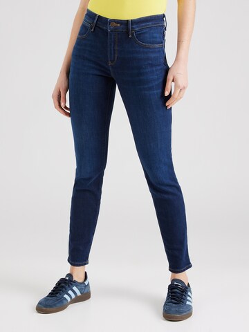 WRANGLER Skinny Džíny – modrá: přední strana