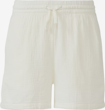 QS Shorts in Weiß: Vorderseite