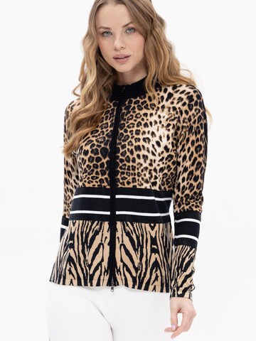 Passioni Strickjacke in Braun