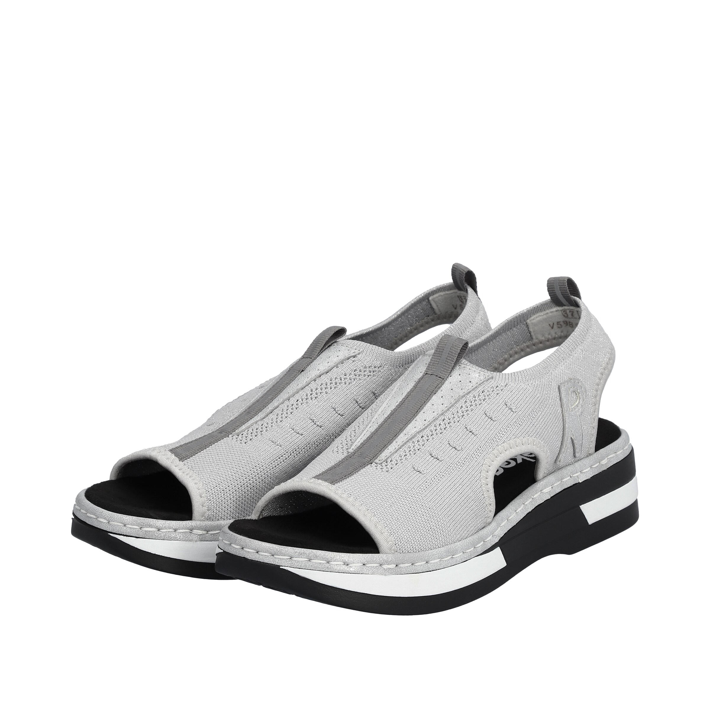 Rieker Sandals in Silver