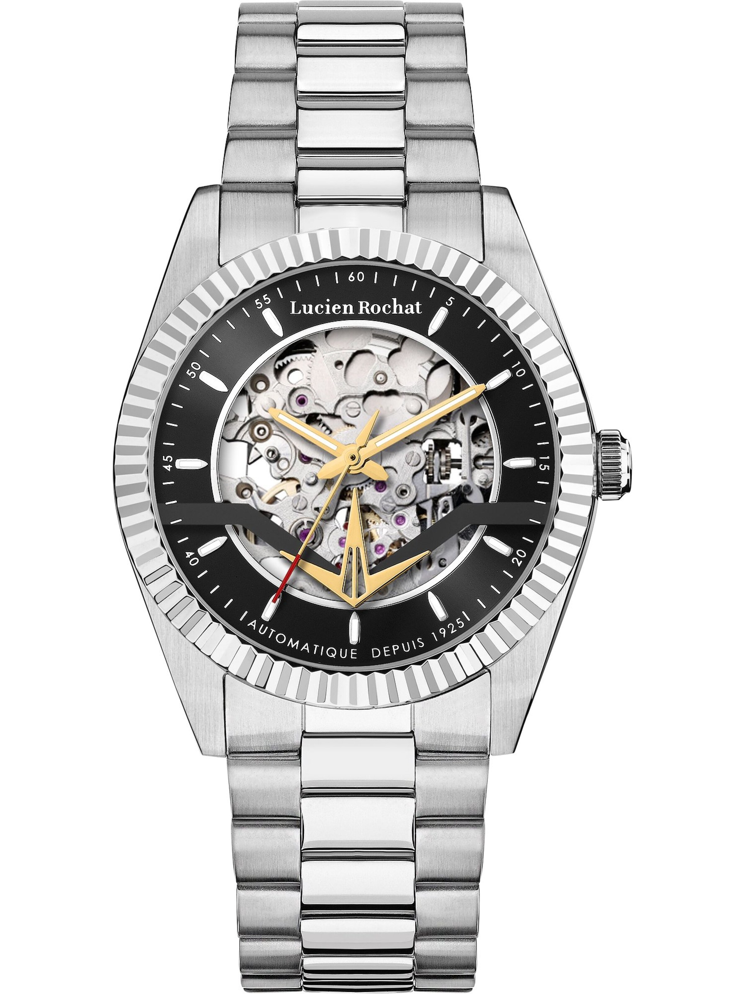 Lucien Rochat Analog Watch in Silver: front