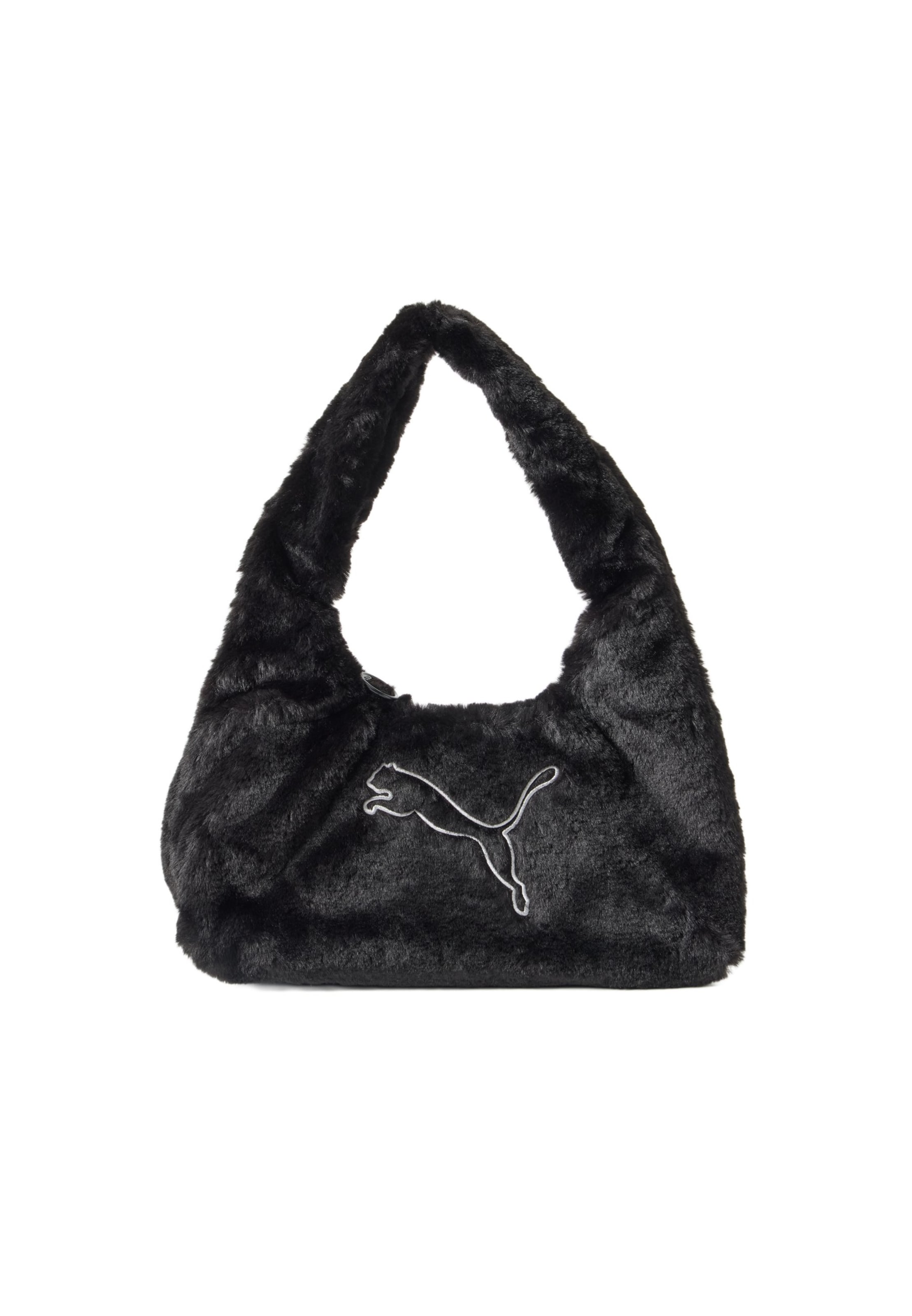 PUMA Schultertasche in Schwarz: Vorderseite