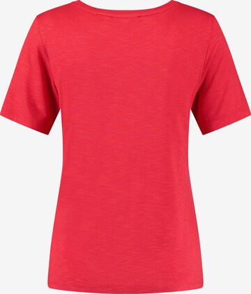 TAIFUN Shirt in Rood