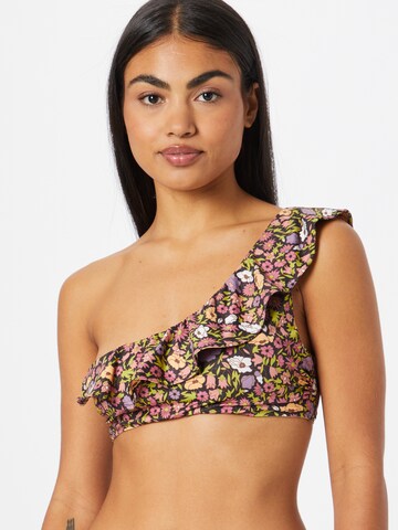 Bustier Hauts de bikini 'POLLY' Underprotection en noir : devant