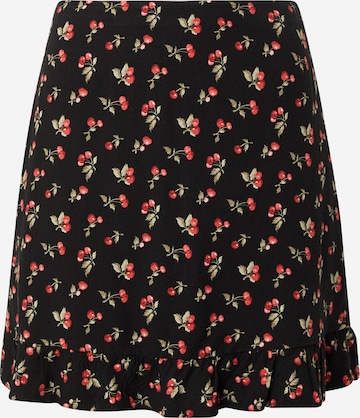 Abercrombie & Fitch Rok in Zwart: voorkant