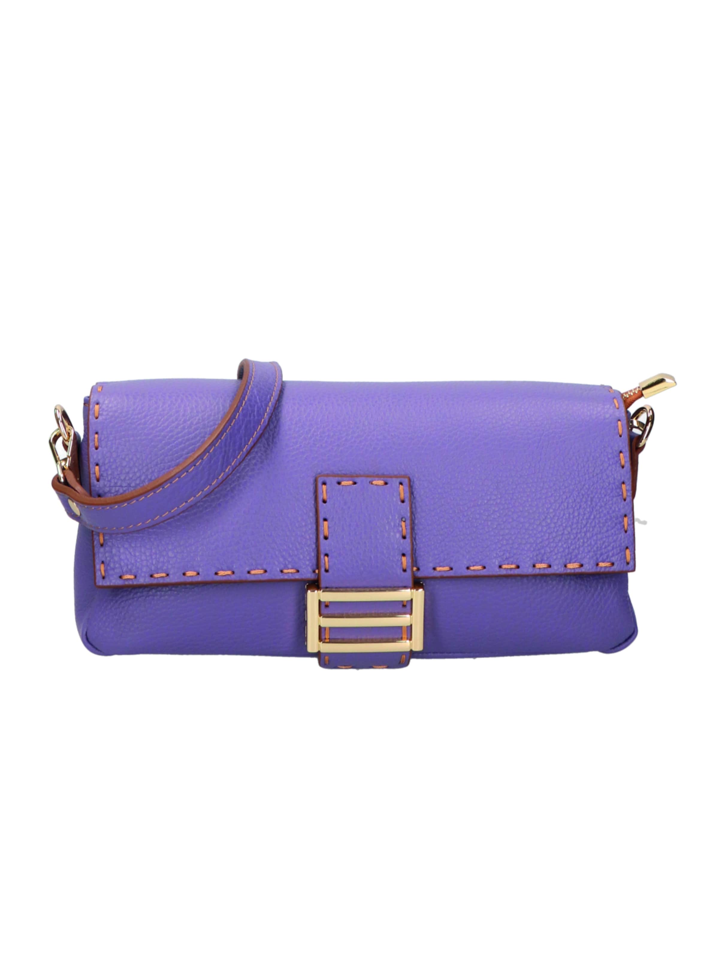 Gave Lux Shoulder Bag in Purple: front