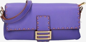 Sac bandoulière Gave Lux en violet : devant