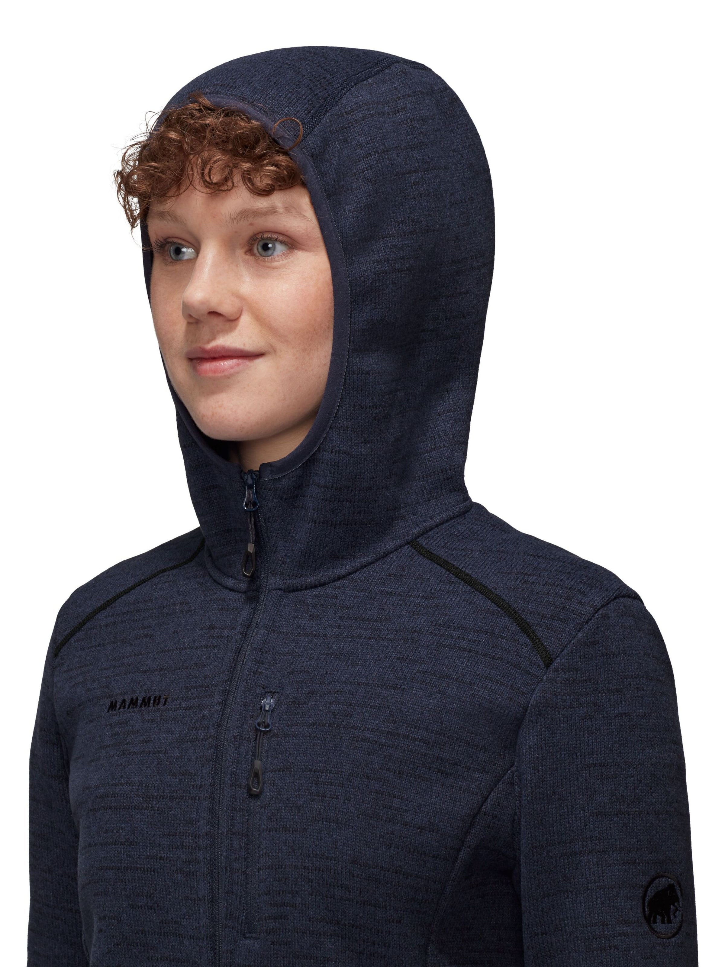 MAMMUT Athletic Fleece Jacket in Blue