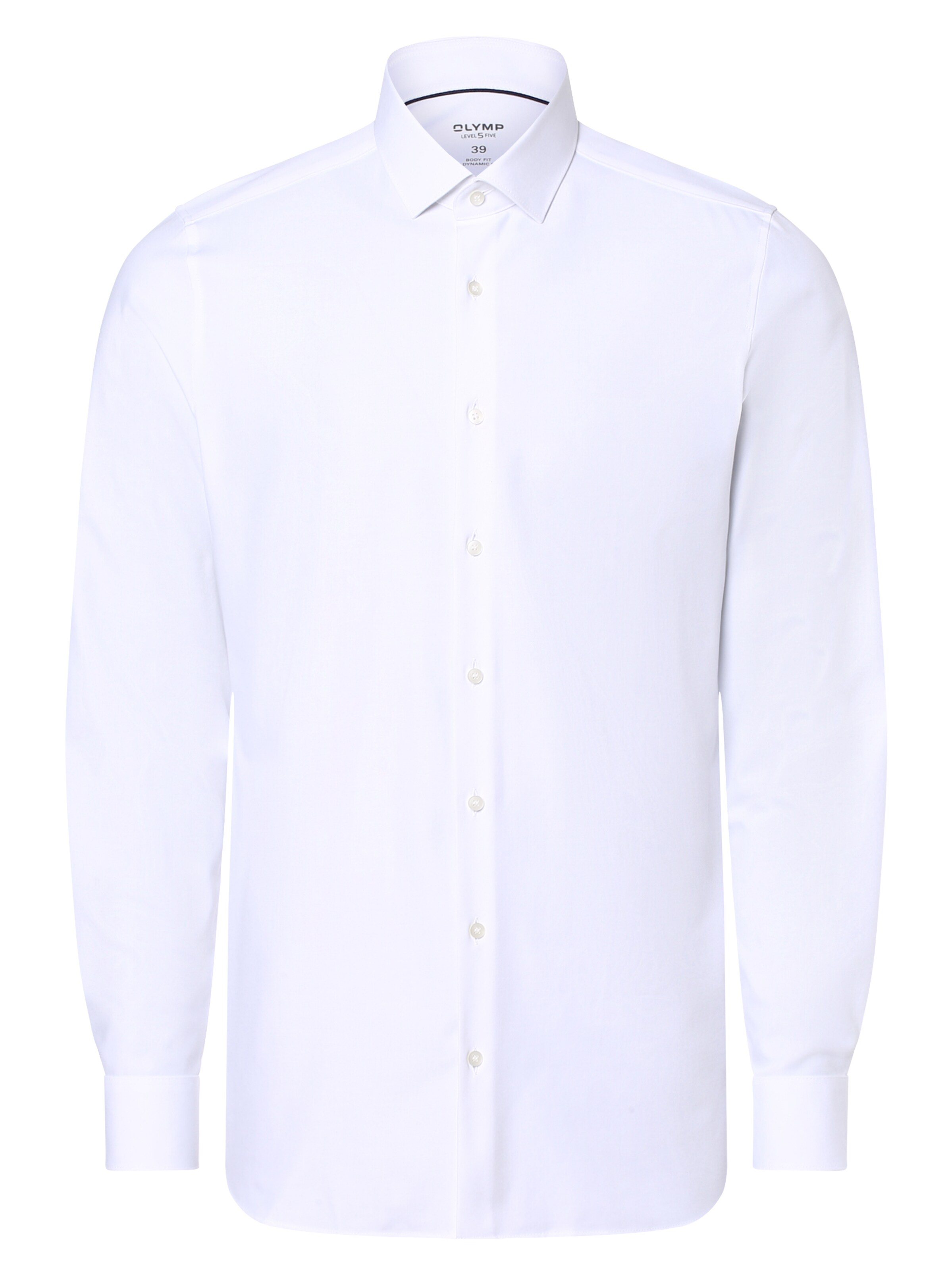 OLYMP Hemd 'Level Five' in Weiß: Vorderseite