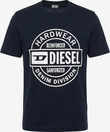 T-Shirt 'T-JUST 250218' DIESEL en bleu : devant