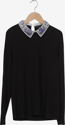 HALLHUBER Langarmshirt M in Schwarz: Vorderseite