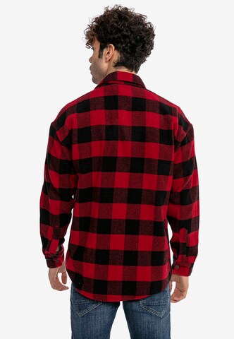 Redbridge Regular fit Overhemd 'Sale' in Rood