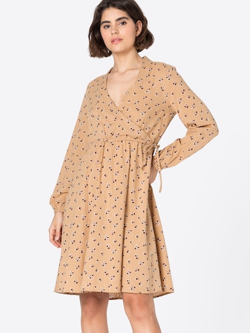 Robe 'ILINA' b.young en beige : devant