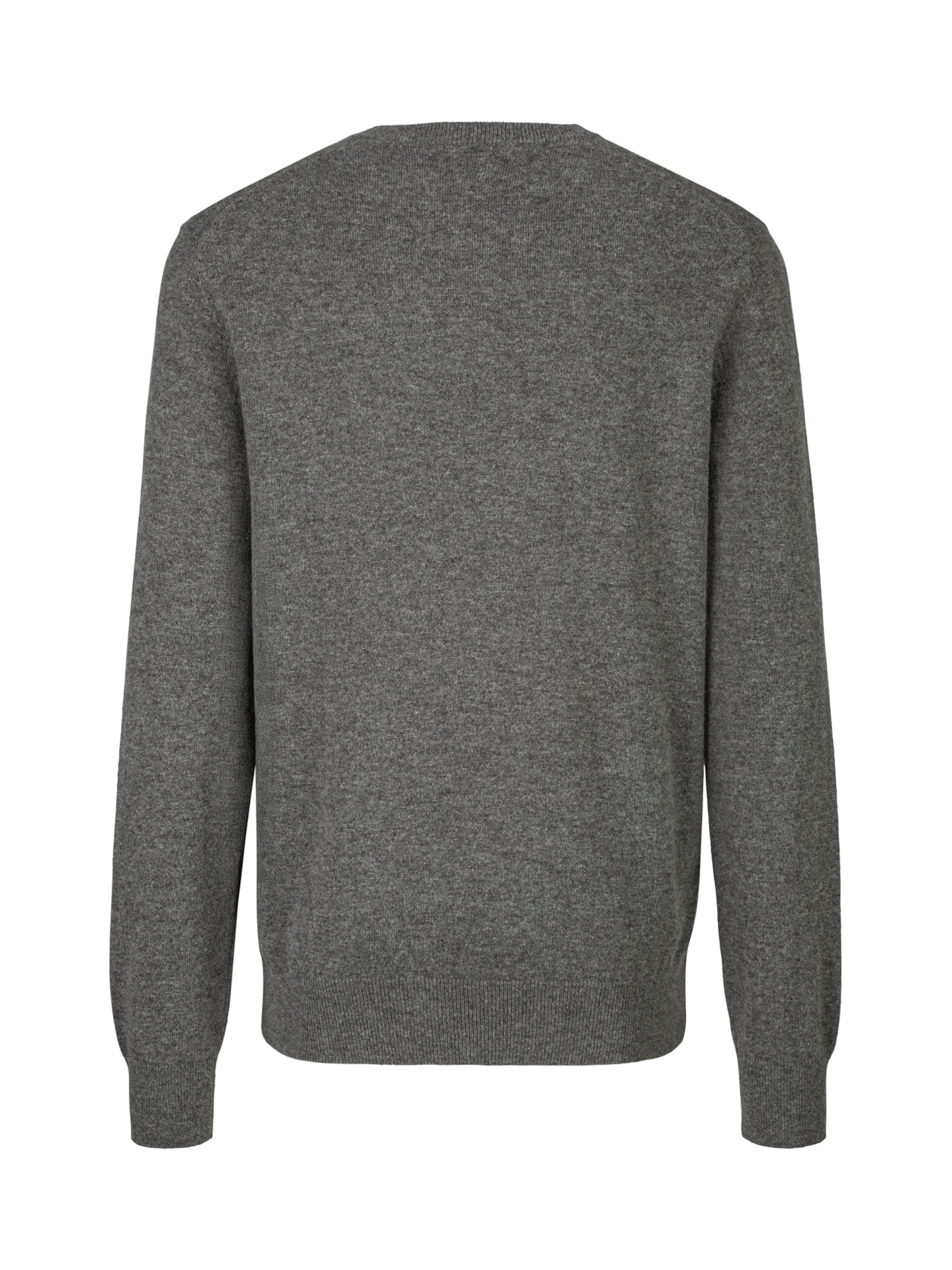 19V69 ITALIA Pullover 'Clint Embro' in Grau