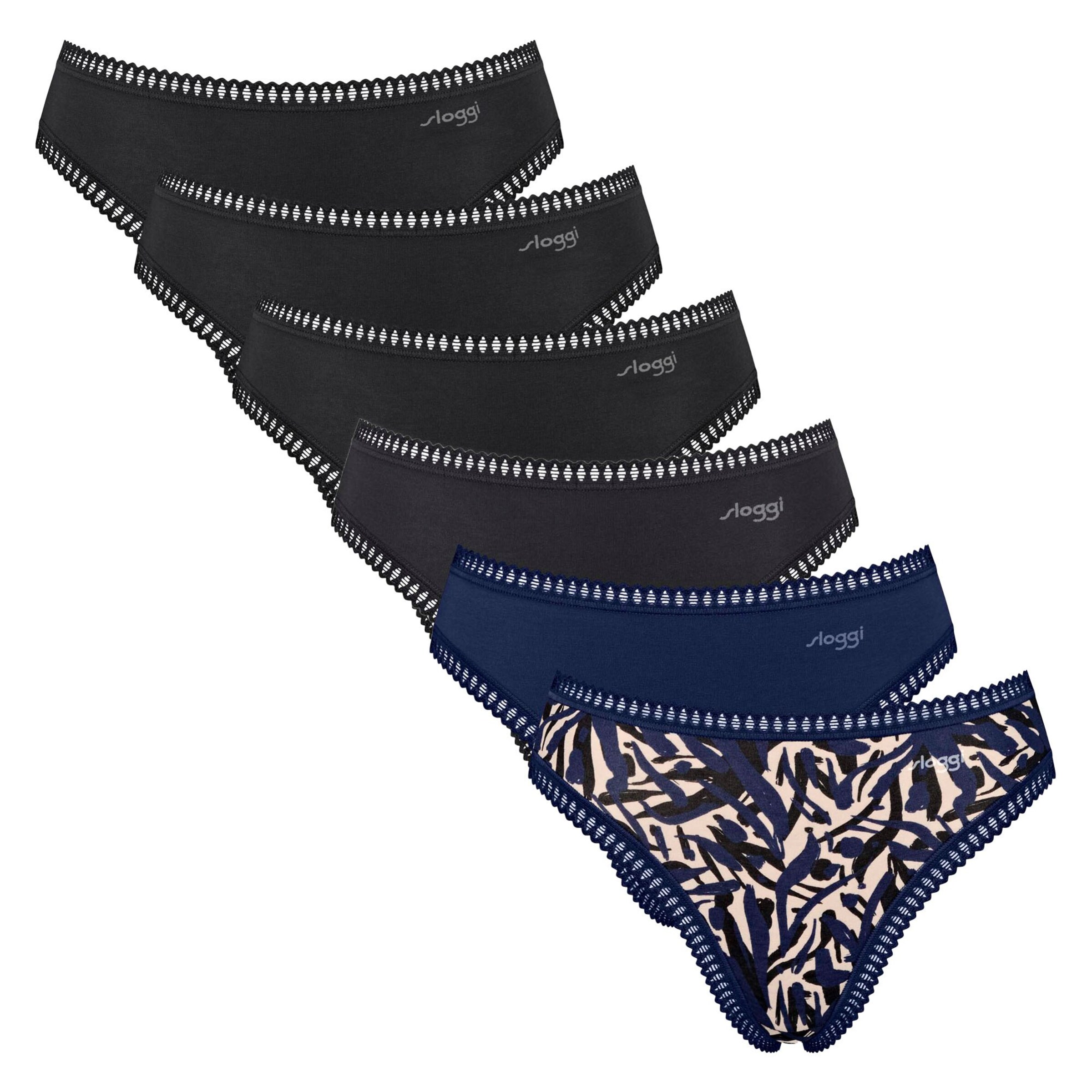 SLOGGI Slip in Blue: front