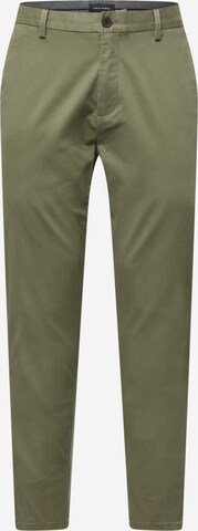 Clean Cut Copenhagen Broek 'Milano Drake' in Groen: voorkant