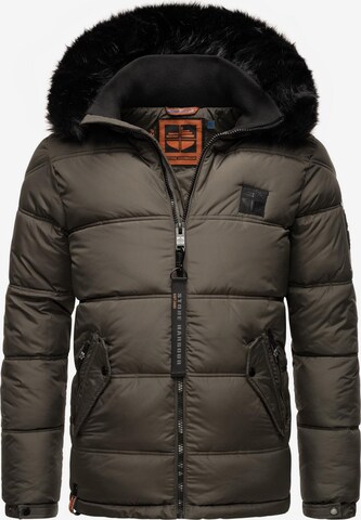 STONE HARBOUR Winterjacke 'Zarlaan' in Grau: predná strana