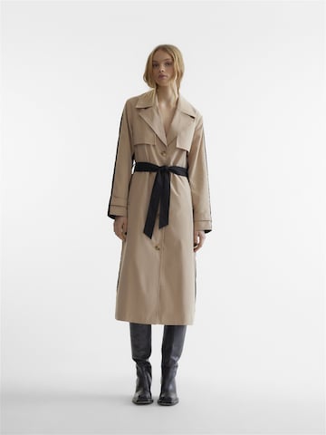 SOMETHINGNEW Between-Seasons Coat 'KARLA' in Beige