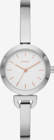 DKNY Analoguhr in Silber: predná strana