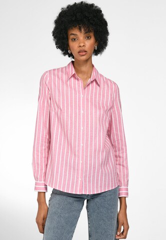 Peter Hahn Blouse in Pink: front