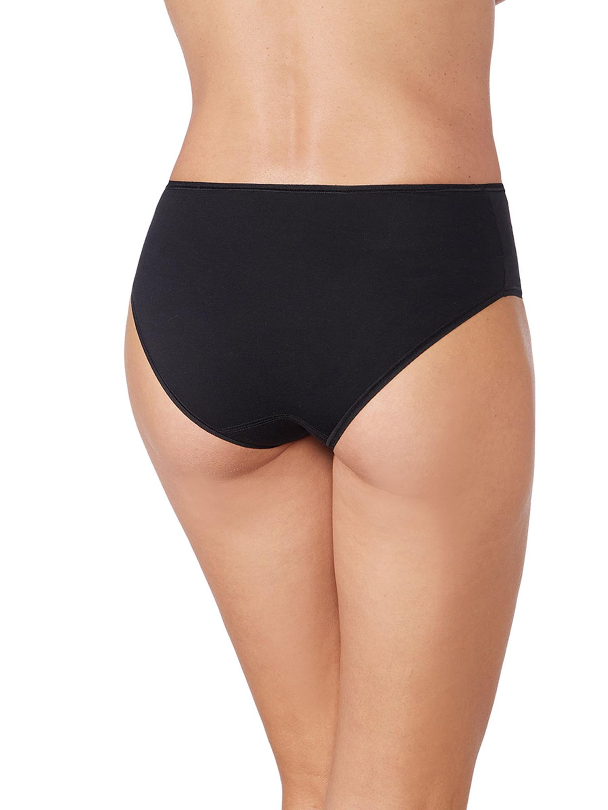 zd ZERO DEFECTS Panty 'Aurora high waist panty organic cotton'‌‌ in Schwarz