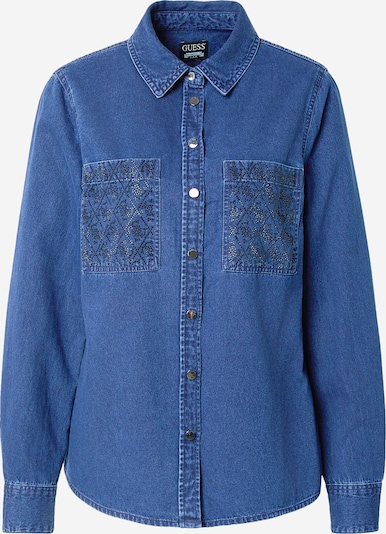 GUESS Blusa 'MONIQUE' en azul / negro, Vista del producto