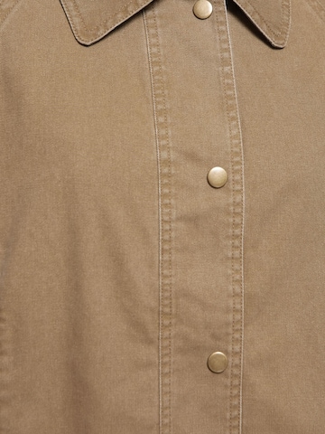 Pull&Bear Přechodná bunda – hnědá