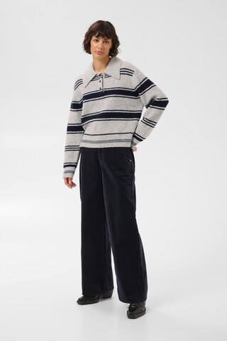 Part Two Pullover 'Carilina' i grå