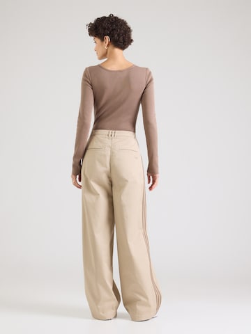 ADIDAS ORIGINALS Wide leg Παντελόνι σε πράσινο