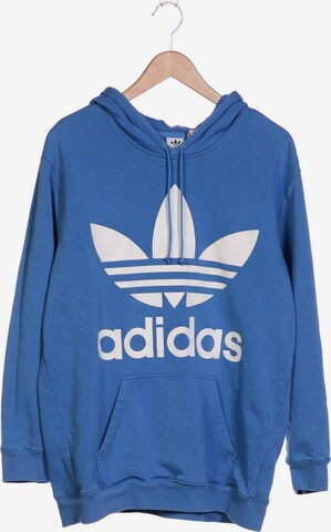 ADIDAS ORIGINALS Kapuzenpullover L in Blau: predná strana