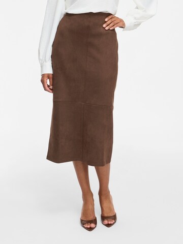 VILA Skirt 'VINANCY' in Brown: front