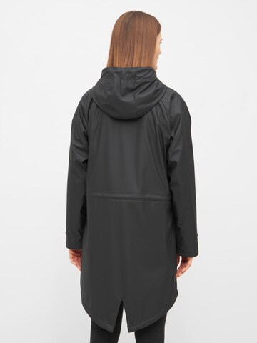 Derbe Regenjacke 'Traveby Friese Plain' in Schwarz