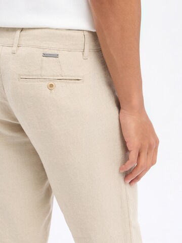 Regular Pantalon Alberto en beige