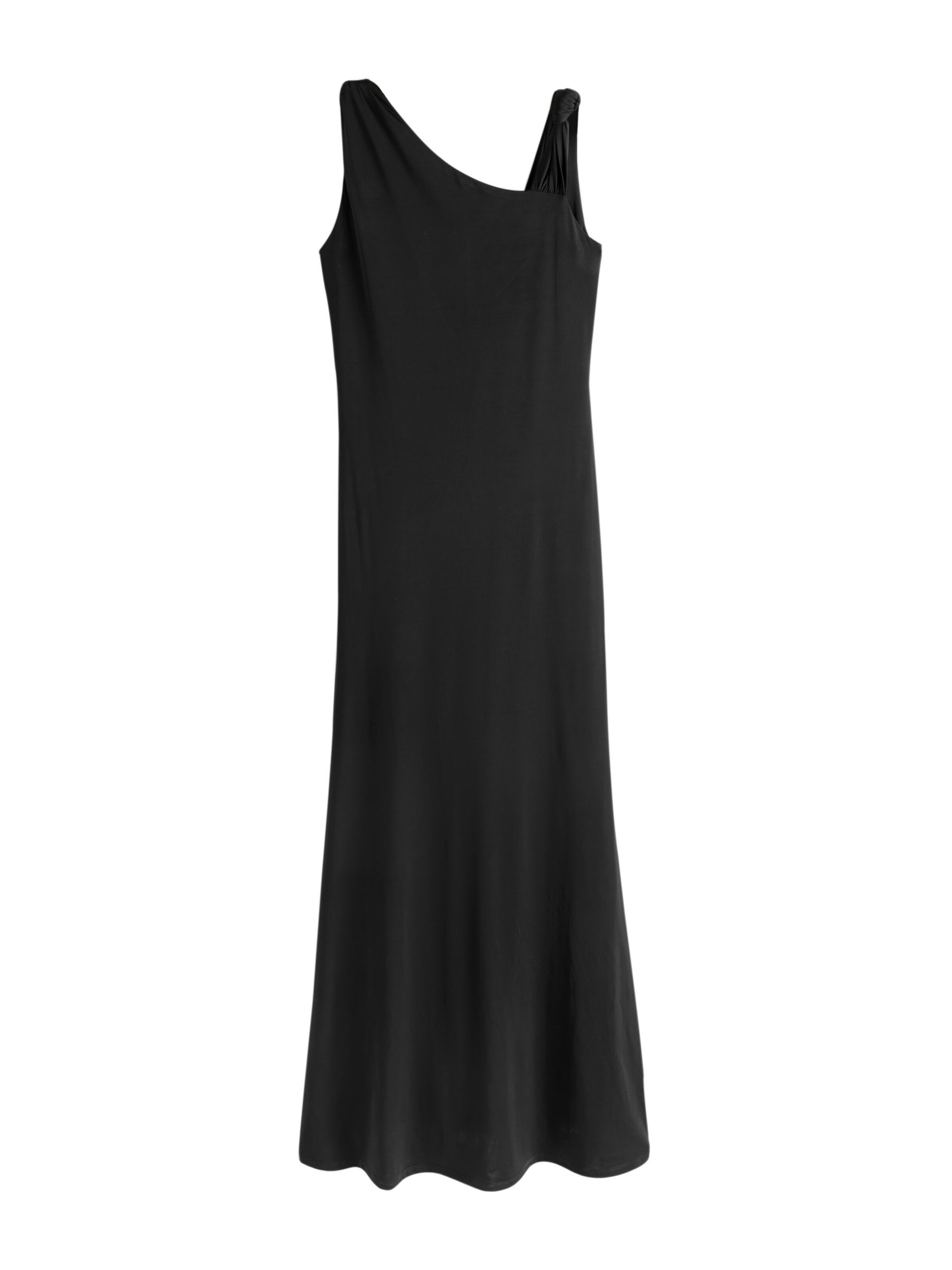 Next Вечерна рокля в черно: отпред