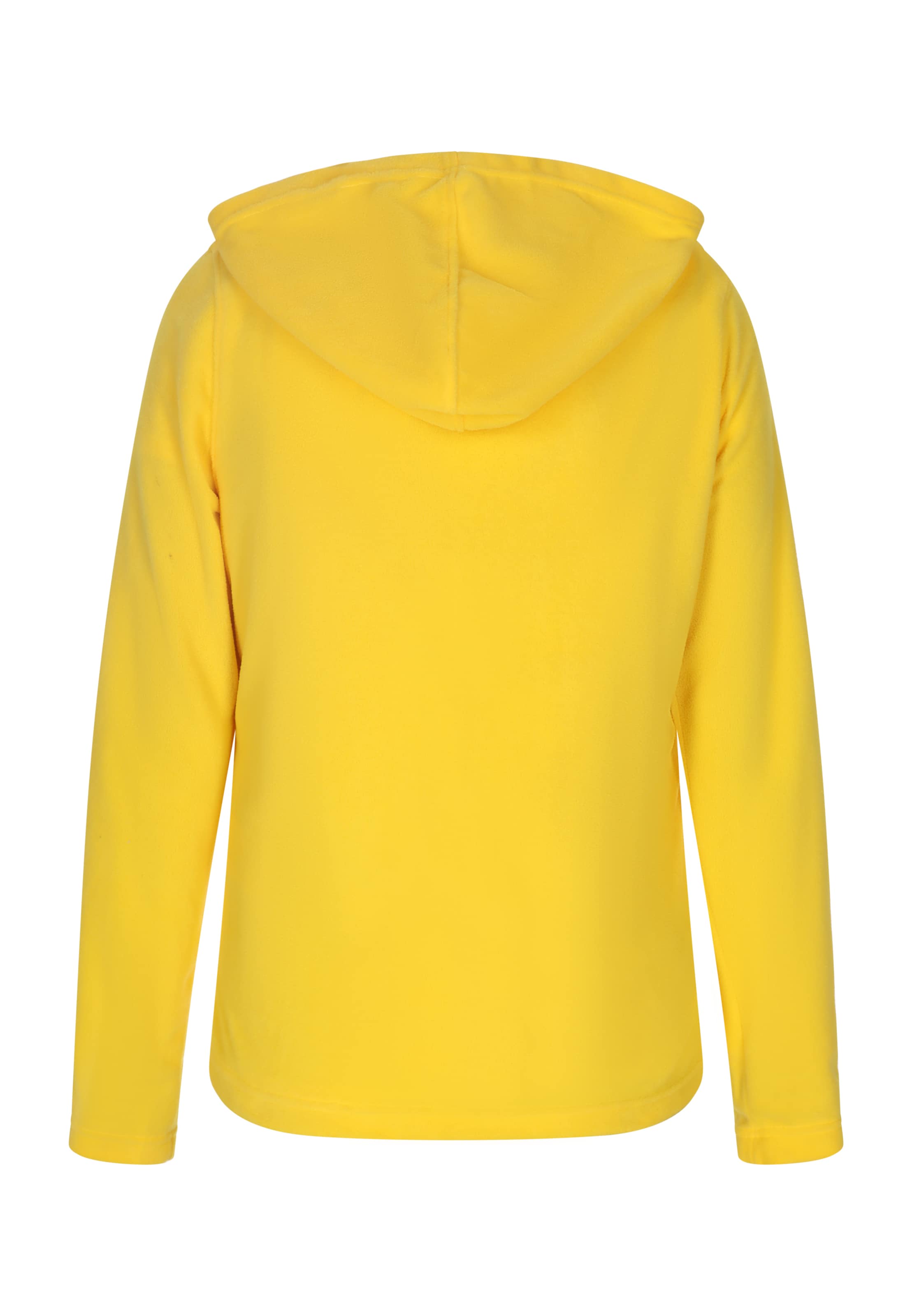 swirly Flisová bunda - Žltá