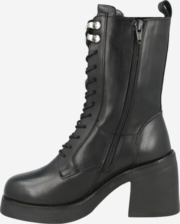 River Island Schnürstiefel 'VICTORIANA' in Schwarz