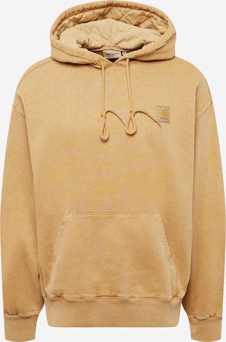 Carhartt WIP - Sweatshirt 'Vista' em castanho: frente