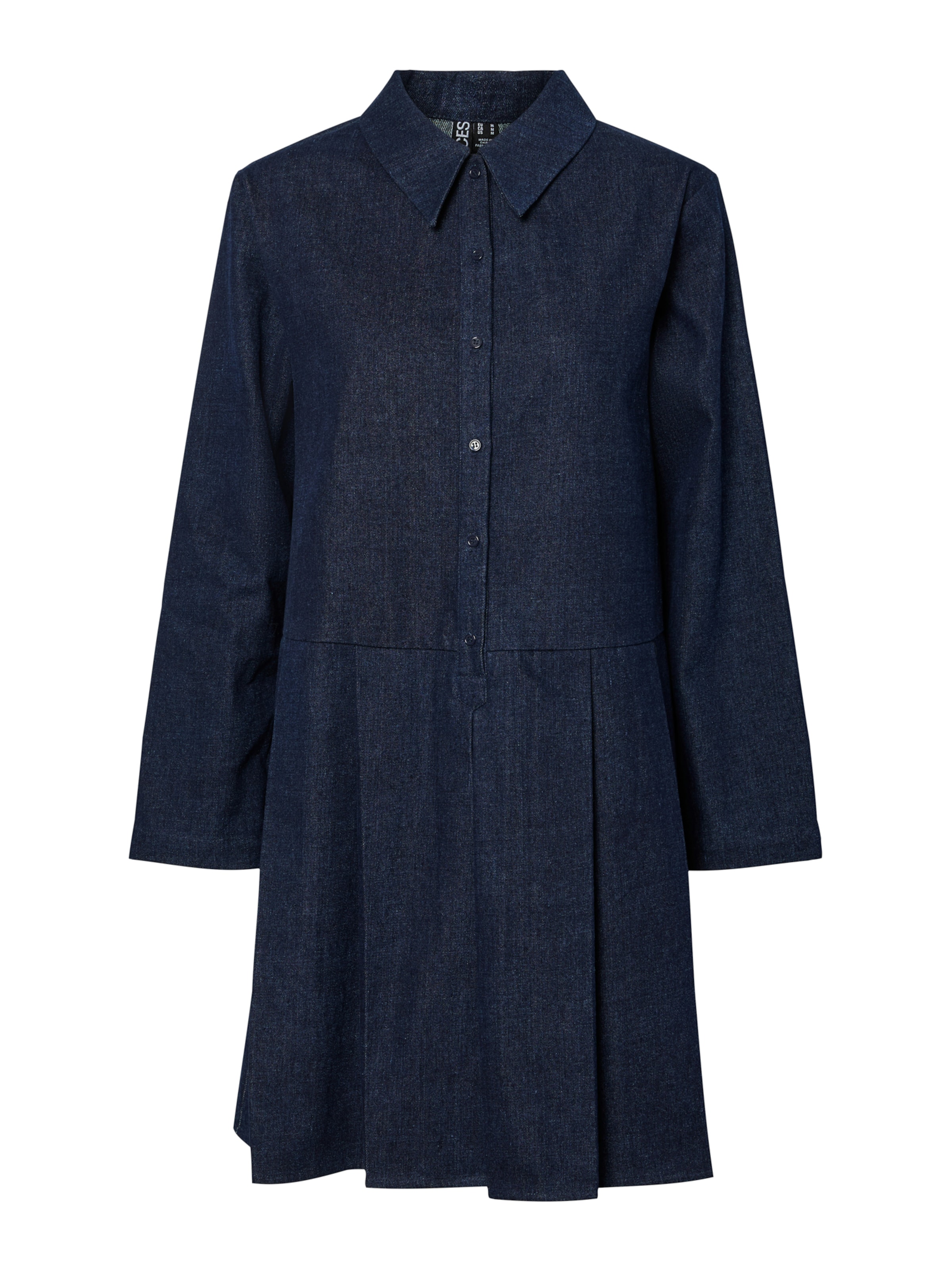 PIECES Shirt Dress 'PCJINA' in marine blue, Item view