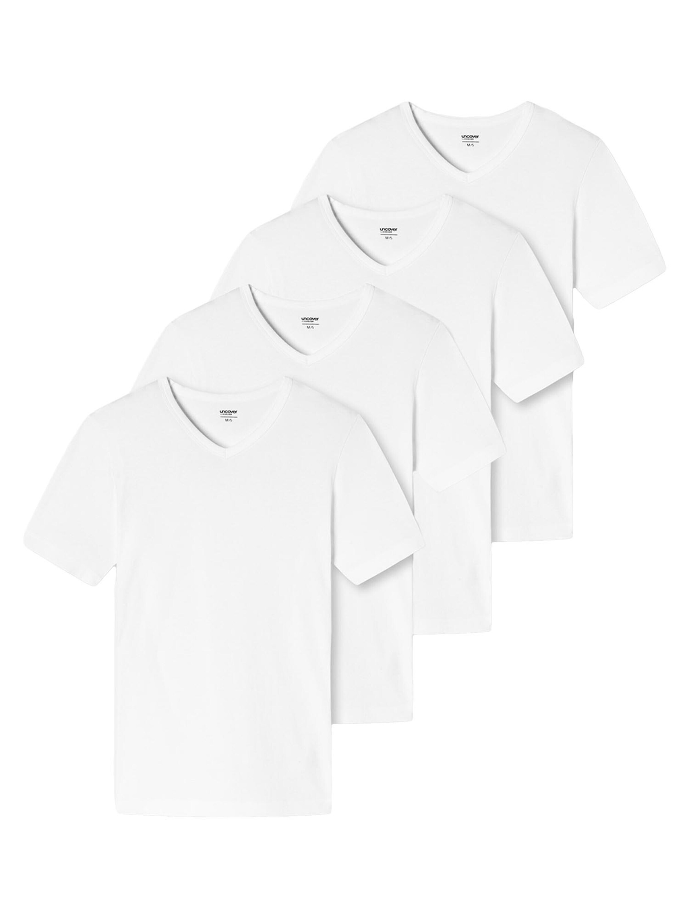 uncover by SCHIESSER Undershirt 'Basic' in White: front