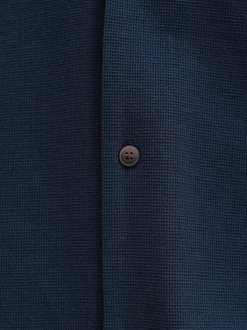 JACK & JONES - Comfort Fit Camisa 'JJGLOBAL' em azul