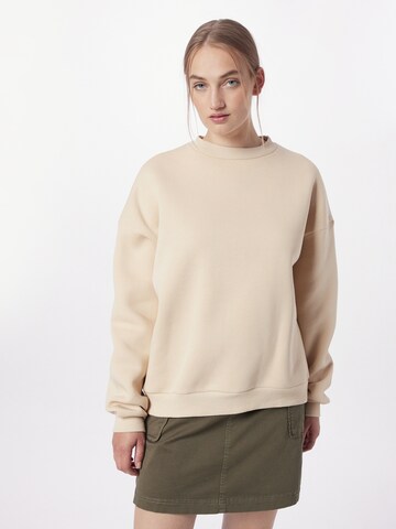 Misspap Sweatshirt in Grijs: voorkant