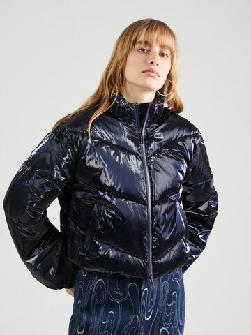 Envii Between-Season Jacket 'GECKO' in Blue: front