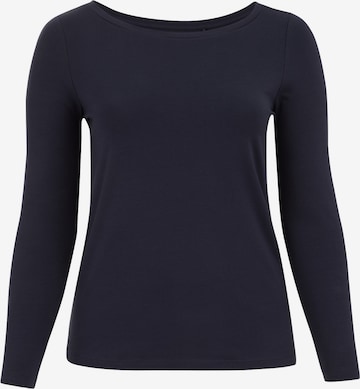 WE Fashion Shirt in Blauw: voorkant