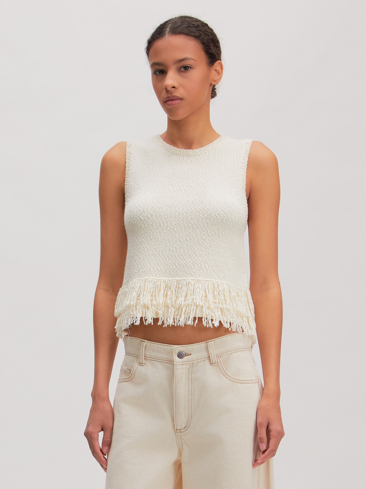 EDITED Producten Top 'Filala' Offwhite