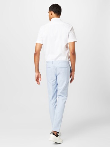 BOSS Black - Slimfit Pantalón chino 'Kaito' en azul