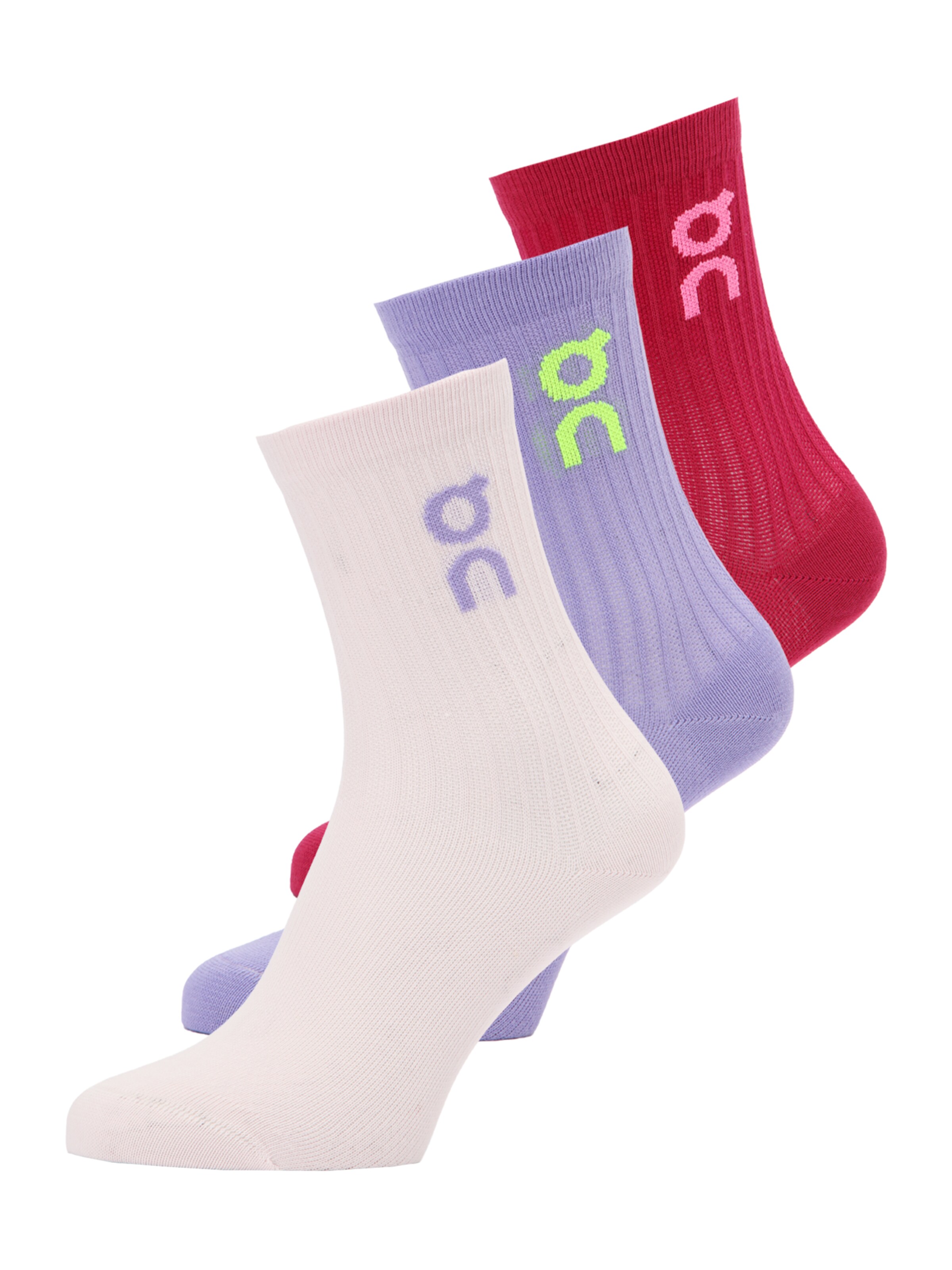 On Къси чорапи в лилав: отпред