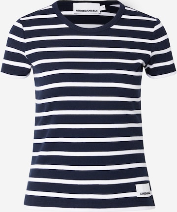 ARMEDANGELS Shirt 'KARDA' in Blue: front