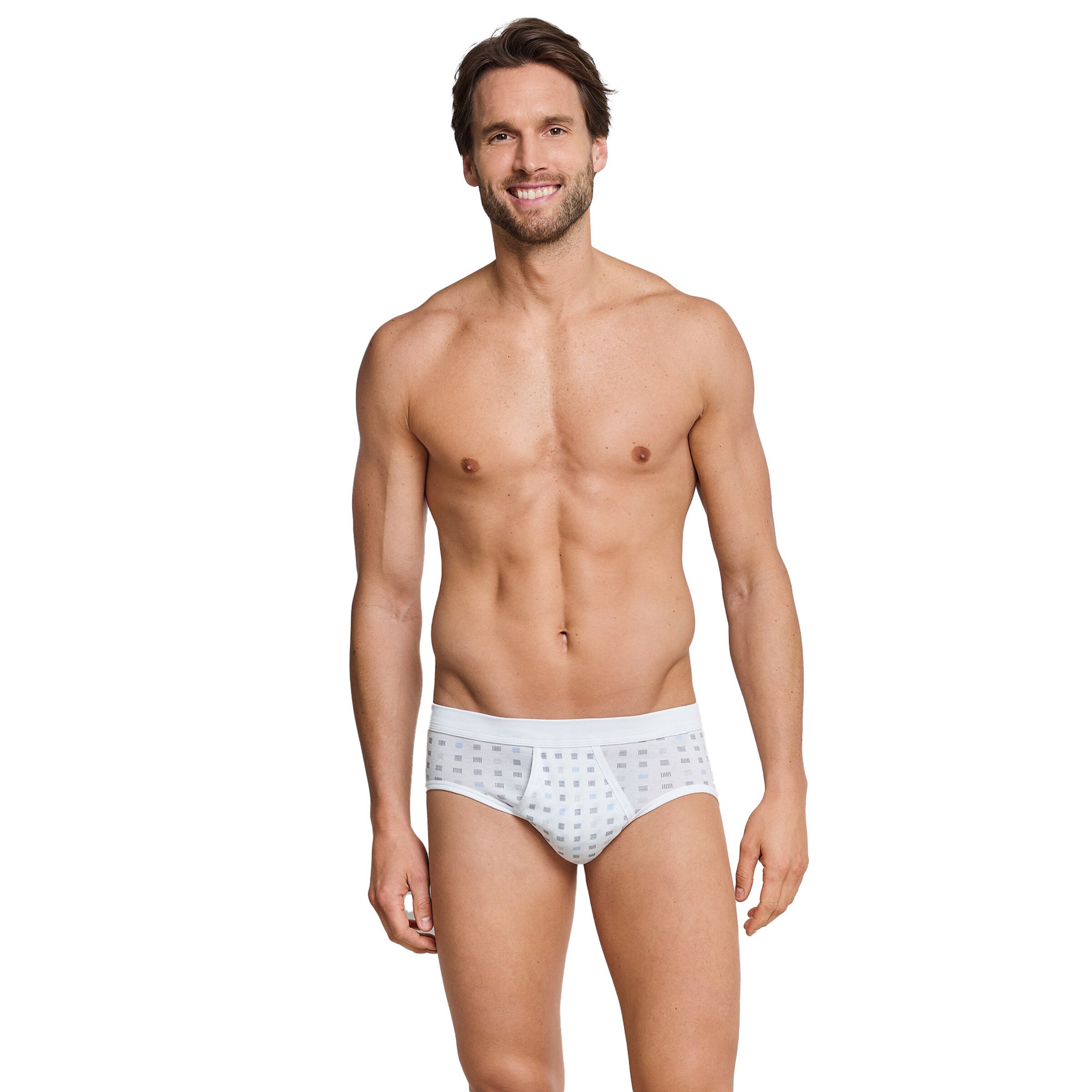 SCHIESSER Slip in White: front