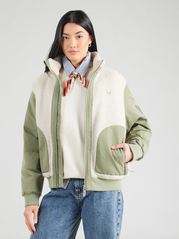 Iriedaily - Chaqueta de entretiempo 'Arctik' en verde: frente